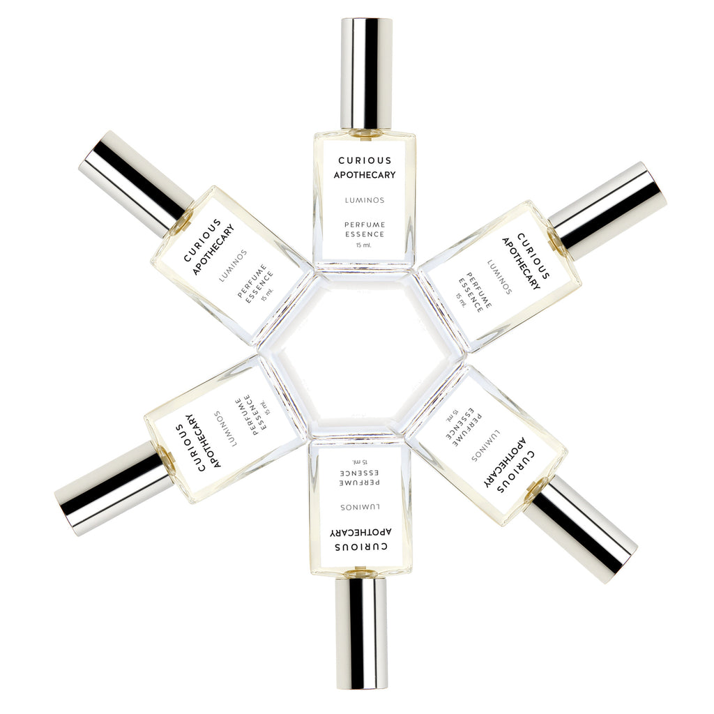 Luminos perfume spray. Creamy sandalwood, moonlit spices by Curious Apothecary - theme-fragrance