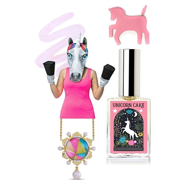 Unicorn Cake Perfume ™. Sweet Rainbow bright and fruity by Theme Fragrance - theme-fragrance