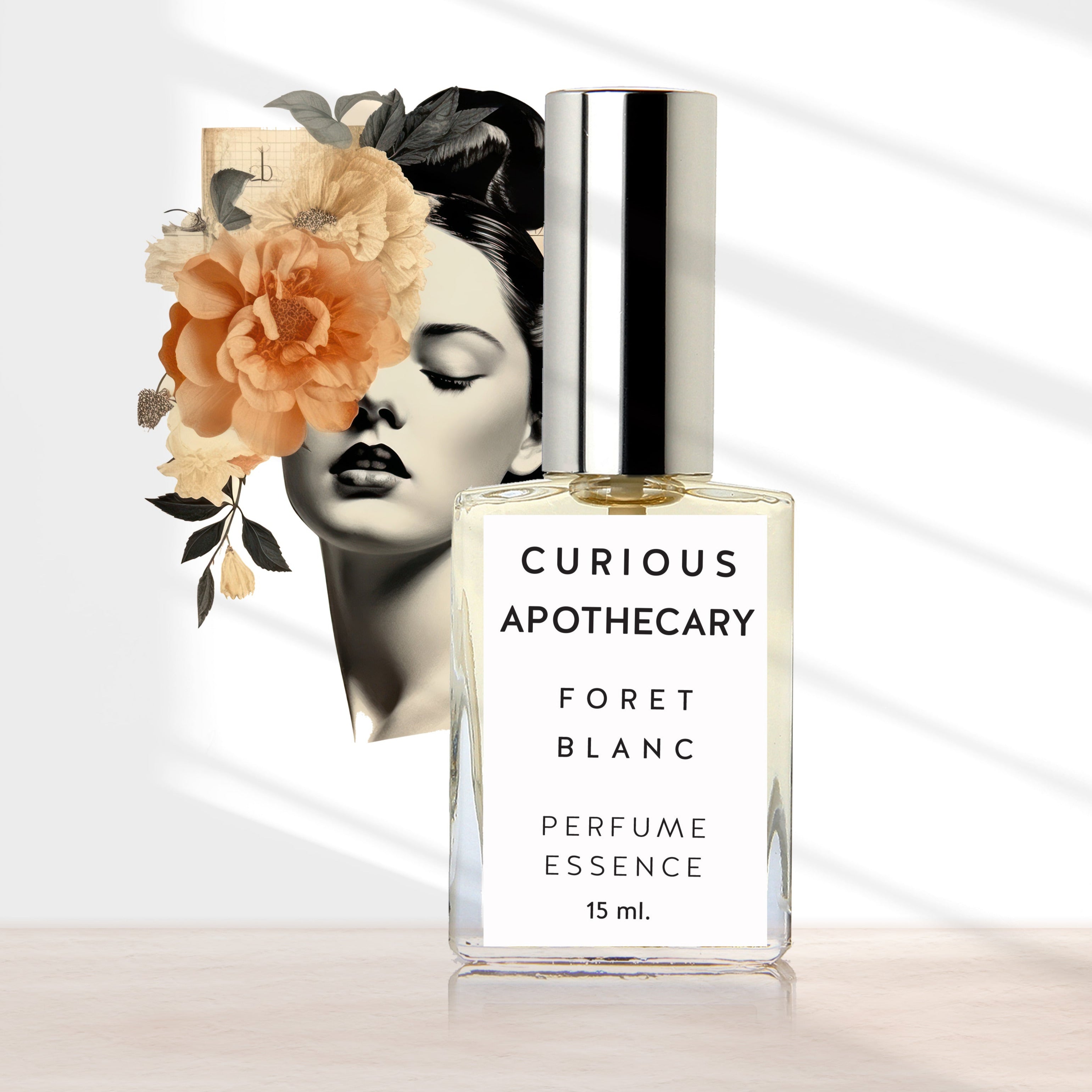 Foret Blanc™ perfume. Best Vanilla Sandalwood fragrance by Curious Apothecary