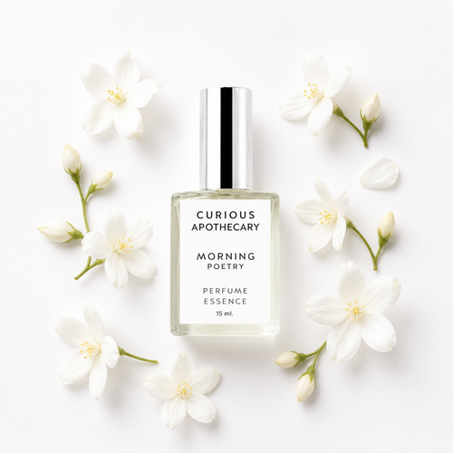Morning Poetry Perfume, Jasmine, Rose White Floral by Curious Apothecary