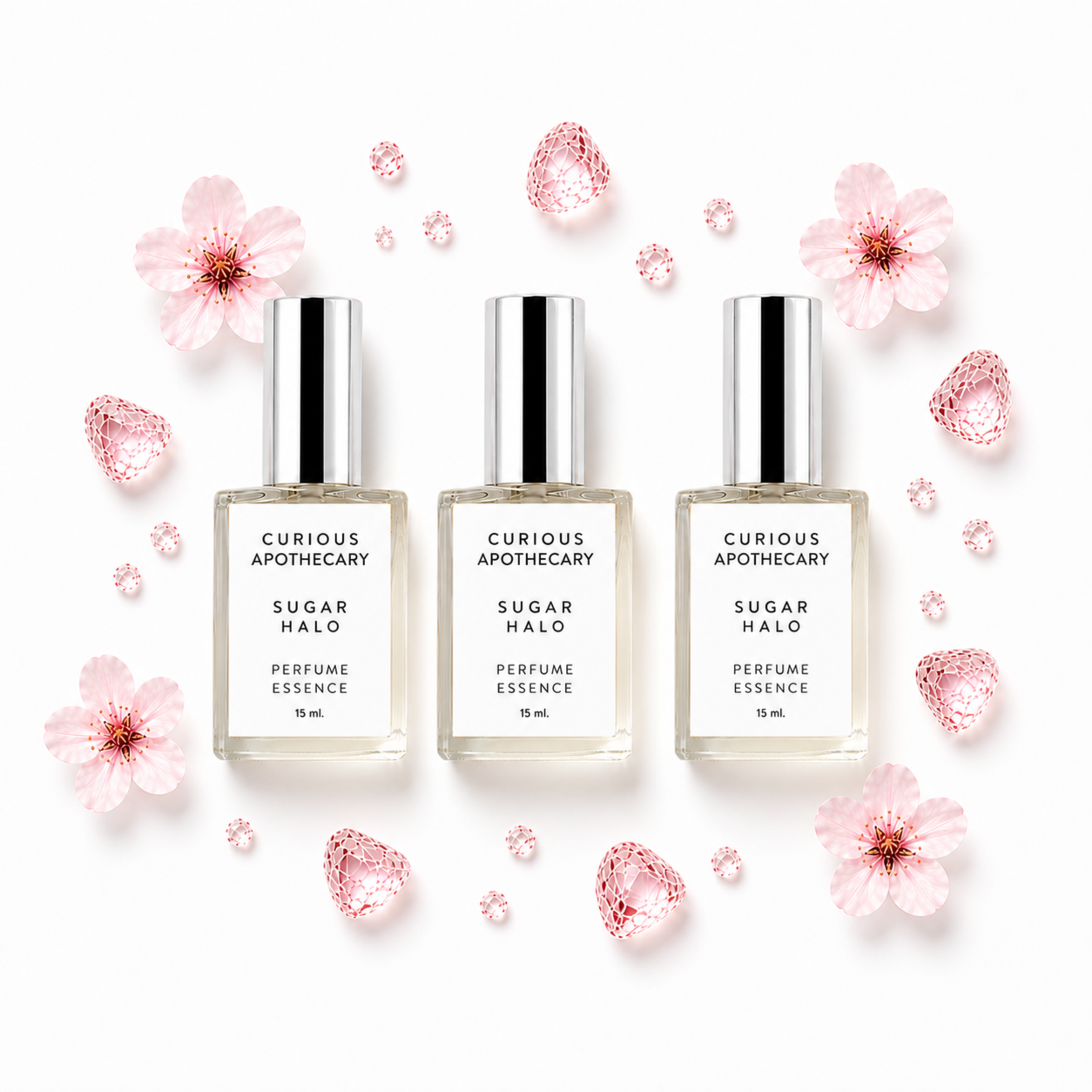Sugar Halo Perfume Spray. Sweet Gourmand Fragrance, Amber Saffron Warm Sugar Milk  by Curious Apothecary