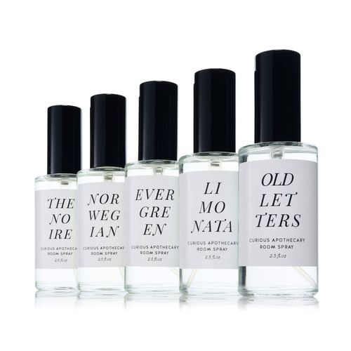 Old Letters Spray Curious Apothecary. Aromatic Woods