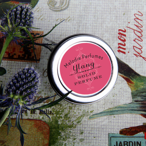Ylang solid perfume by MelodiePerfumes. Vegan. Essential Oil