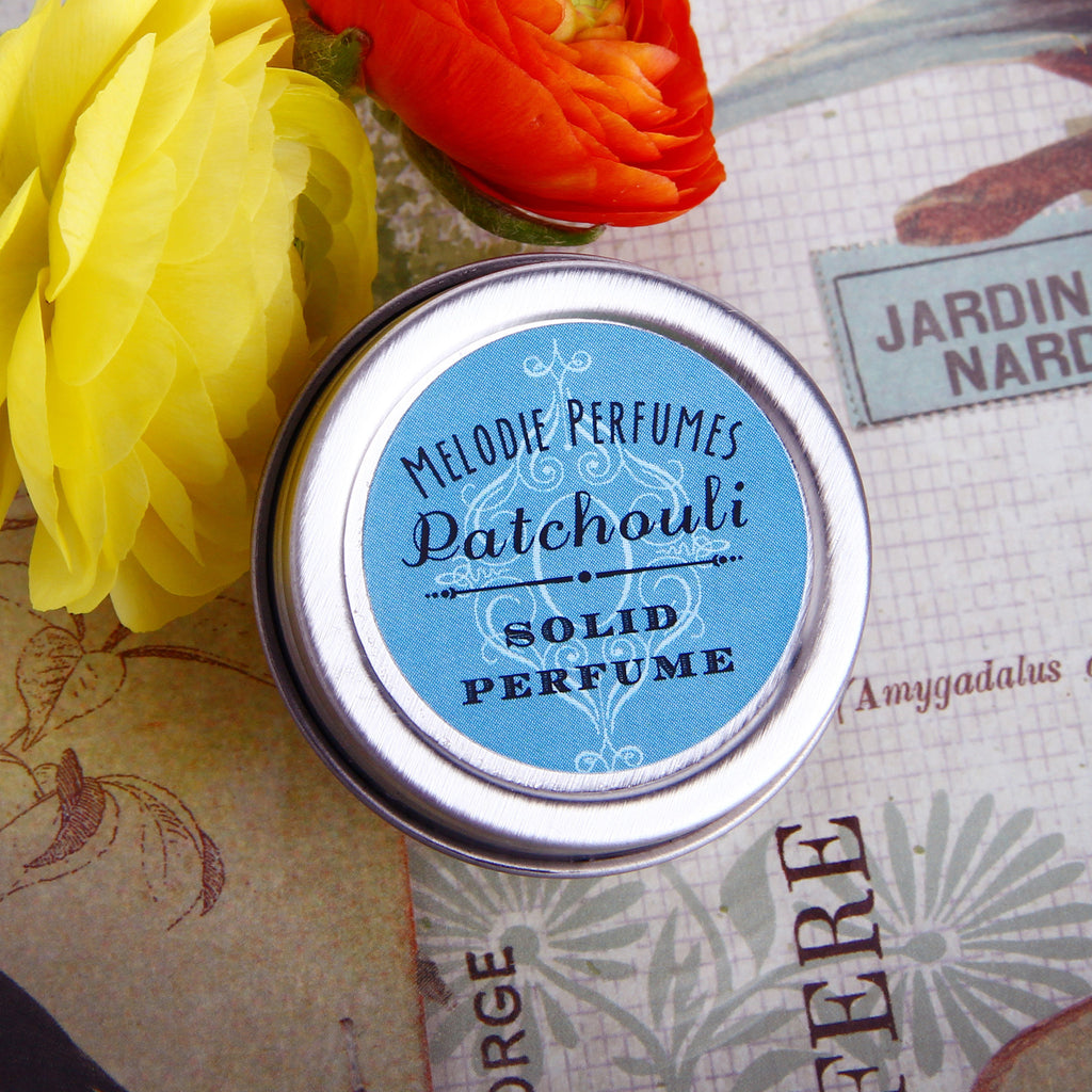 Patchouli essential oil solid perfume by Melodie Perfumes. - theme-fragrance