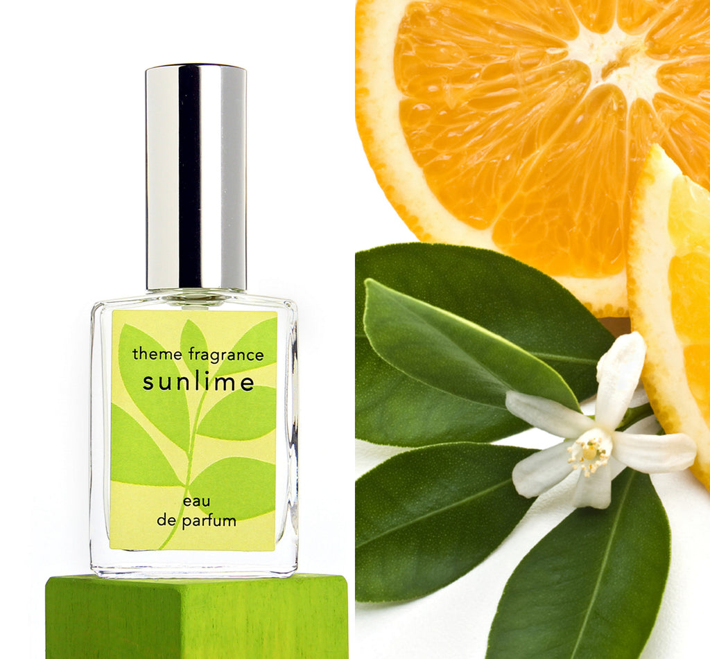 Sunlime ™ perfume spray. Lime, grapefruit, orange, citrus fresh. - theme-fragrance